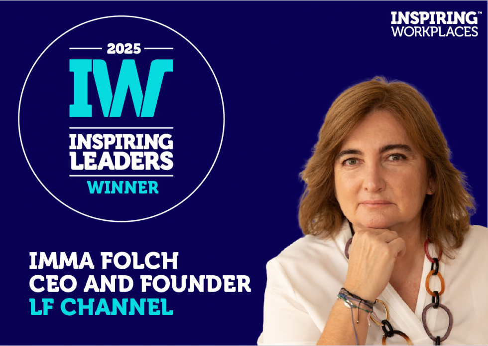 Imma Renna Nuestra CEO, Imma Folch, reconocida como Inspiring Leader 2025