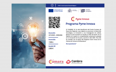 LF Channel, beneficiaria del Programa Pyme Innova