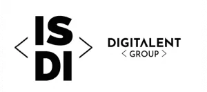 Company logo: large 'IS' and 'DI' initials on the left with angle brackets, and 'DIGITAL GROUP' text on the right.
